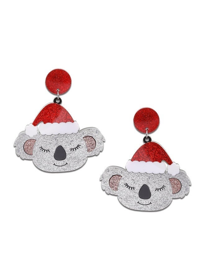 Christmas Earrings For Women, Drop Earrings Holiday Jewerly Festive Decorations Accessories - Image 2